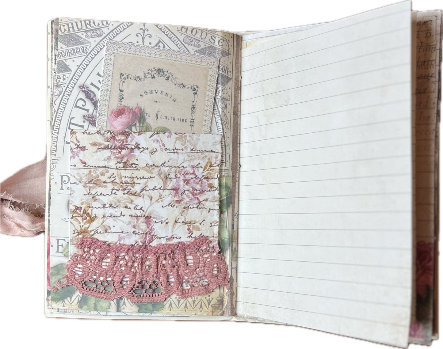 Victorian Rose Small Junk Journal
