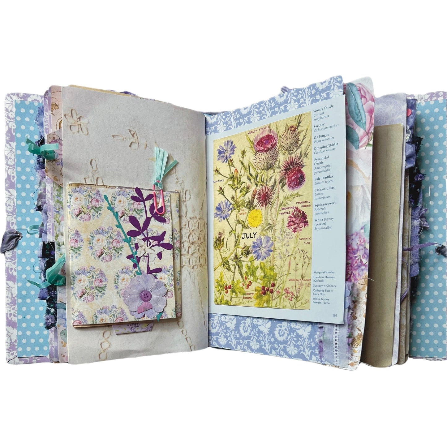 Lovely Lilacs Junk Journal